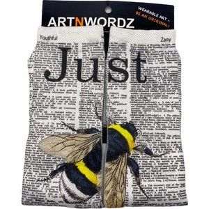 Art N Wordz Apparel Just Bee Youthful Zany Diction